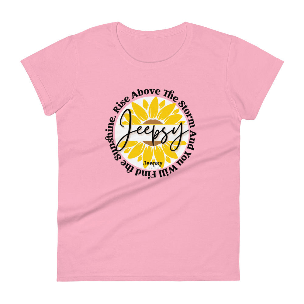 Jeepsy Rise Above The Storm Graphic T-shirt
