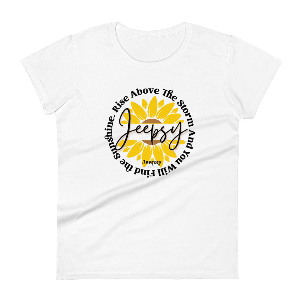 Jeepsy Rise Above The Storm Graphic T-shirt