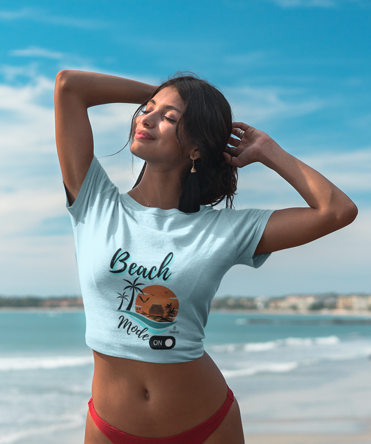 Jeepsy Beach Mode On Graphic T-shirt