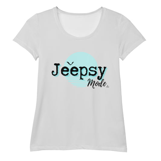Jeepsy Mode Gray Graphic T-shirt